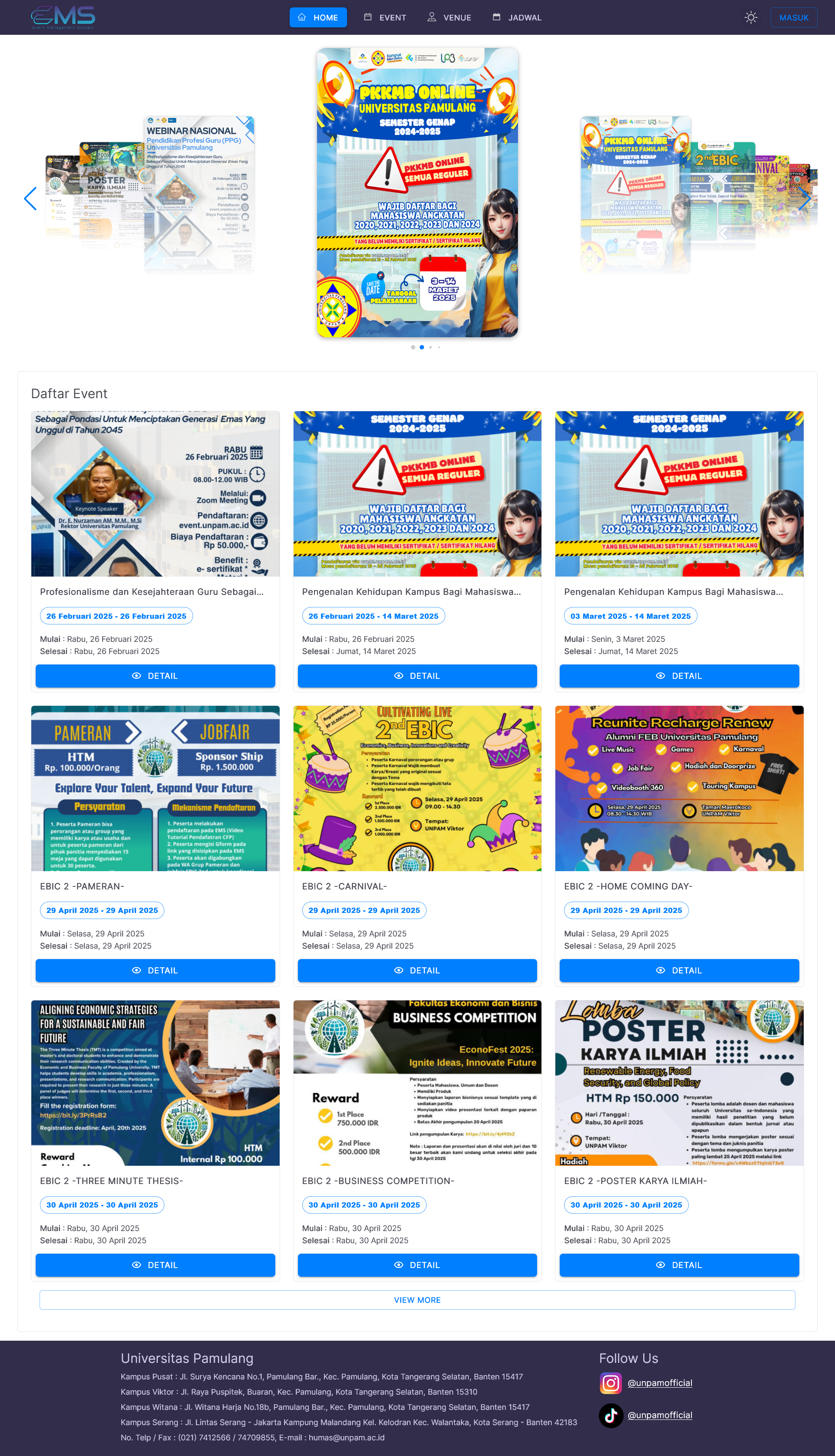 Event Management System